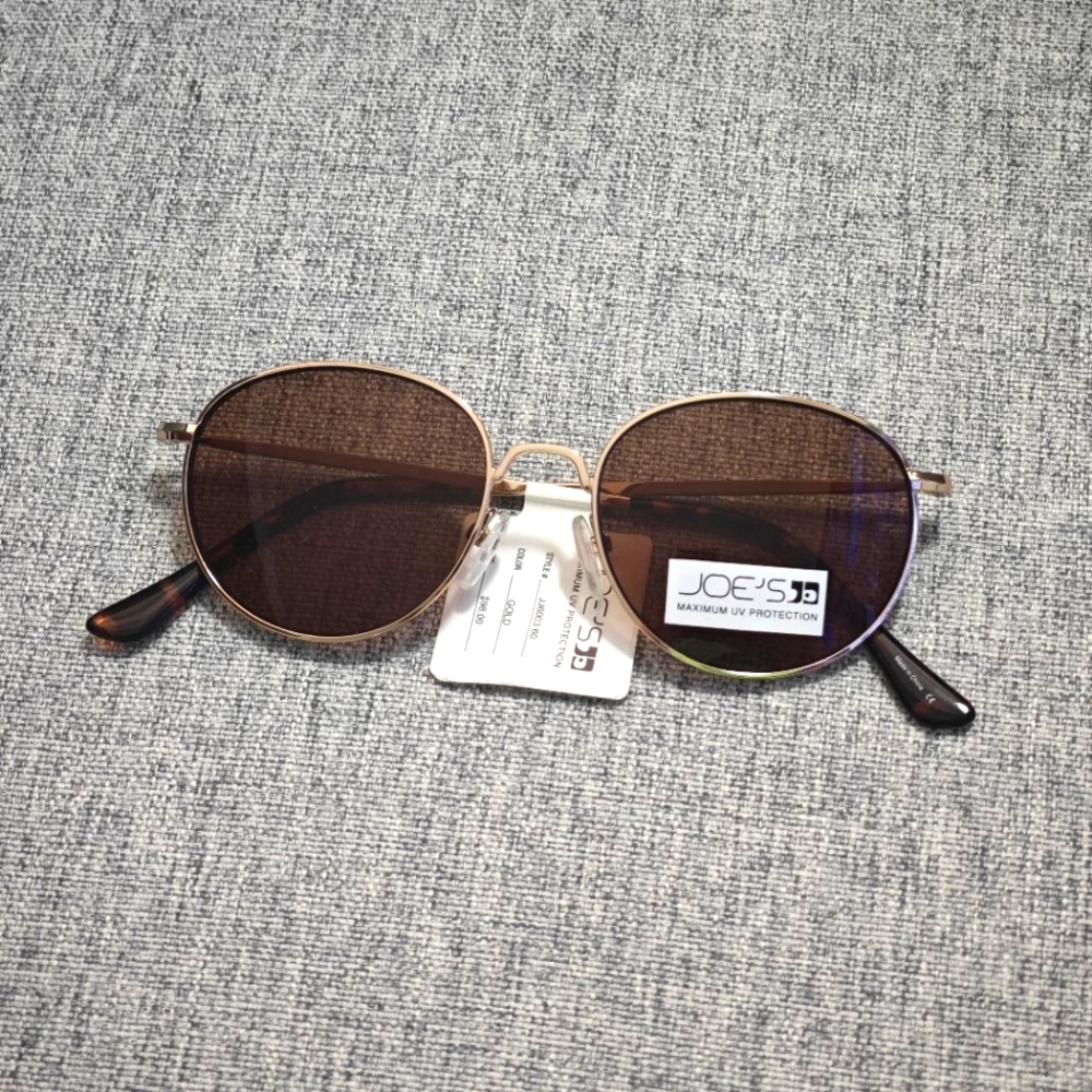 Joe’s Jeans Brown Round Sunglasses, Style # JJ 6003 60